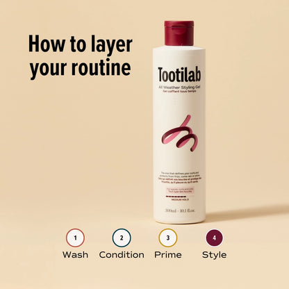Tootilab All Weather Styling Gel 300ml