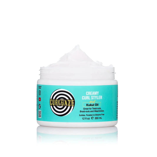 Curldaze Creamy Curl Styler with Kukui Oil