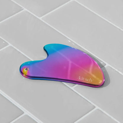 Kitsch Stainless Steel Gua Sha- Iridescent