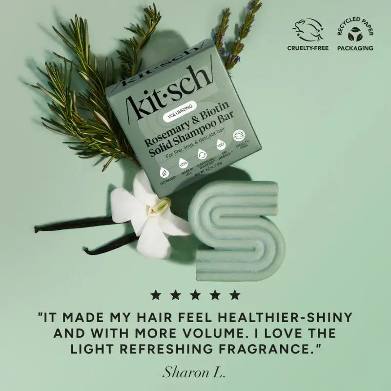 Kitsch Rosemary & Biotin Volumizing Shampoo Bar