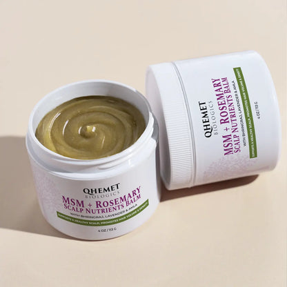 Qhemet Biologics MSM & Rosemary Scalp Nutrients Balm