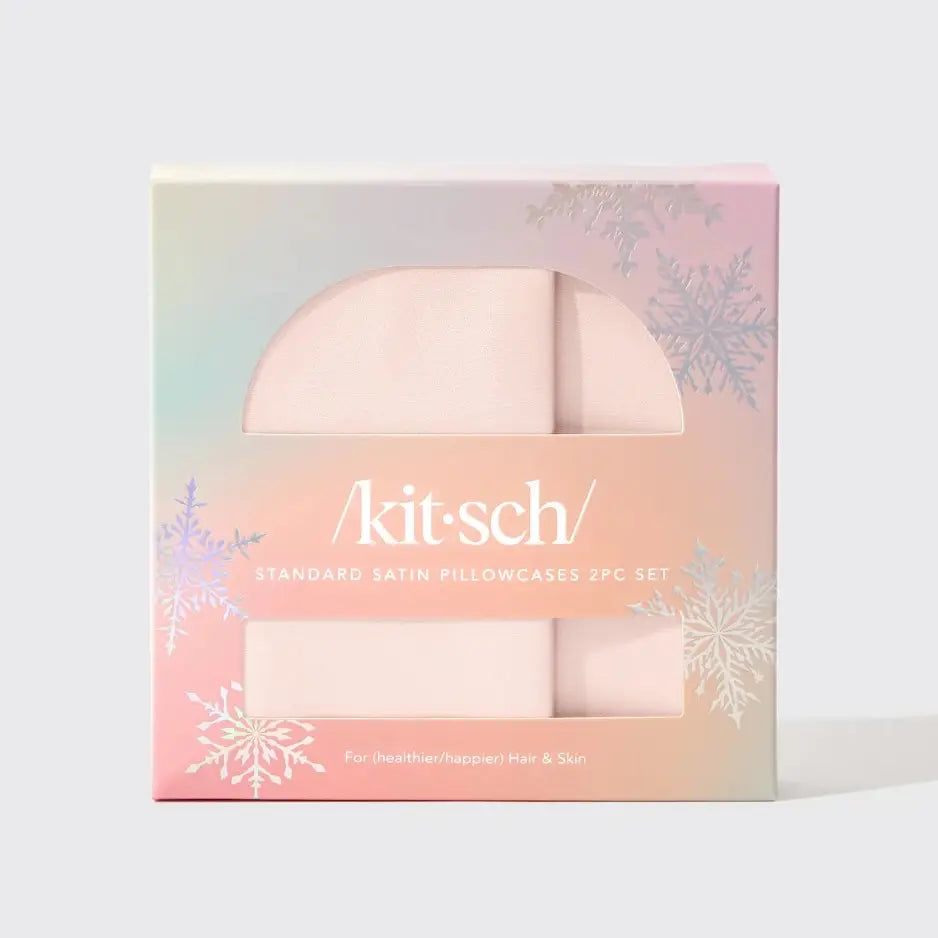 Kitsch Standard Satin Pillowcases 2PC Set