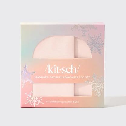 Kitsch Standard Satin Pillowcases 2PC Set