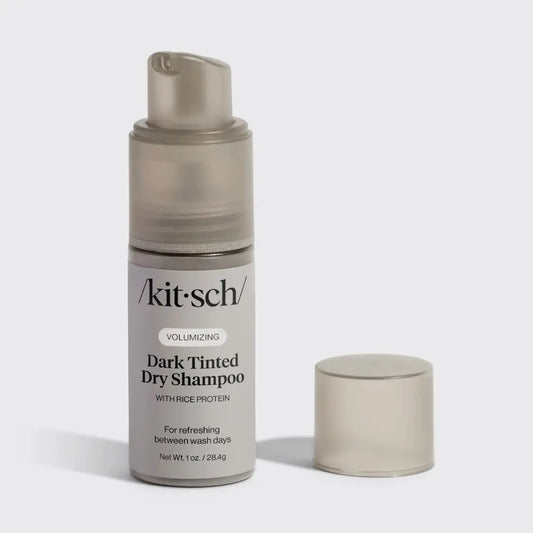 Kitsch Volumizing Rice Protein Dry Shampoo- Dark Tinted 1oz