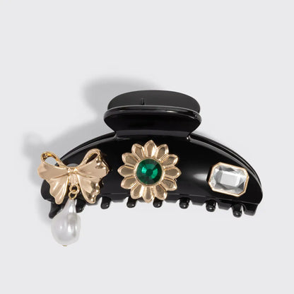 Kitsch Kitschpop™️ Curved Claw Clip 7pc Set Vintage - Black