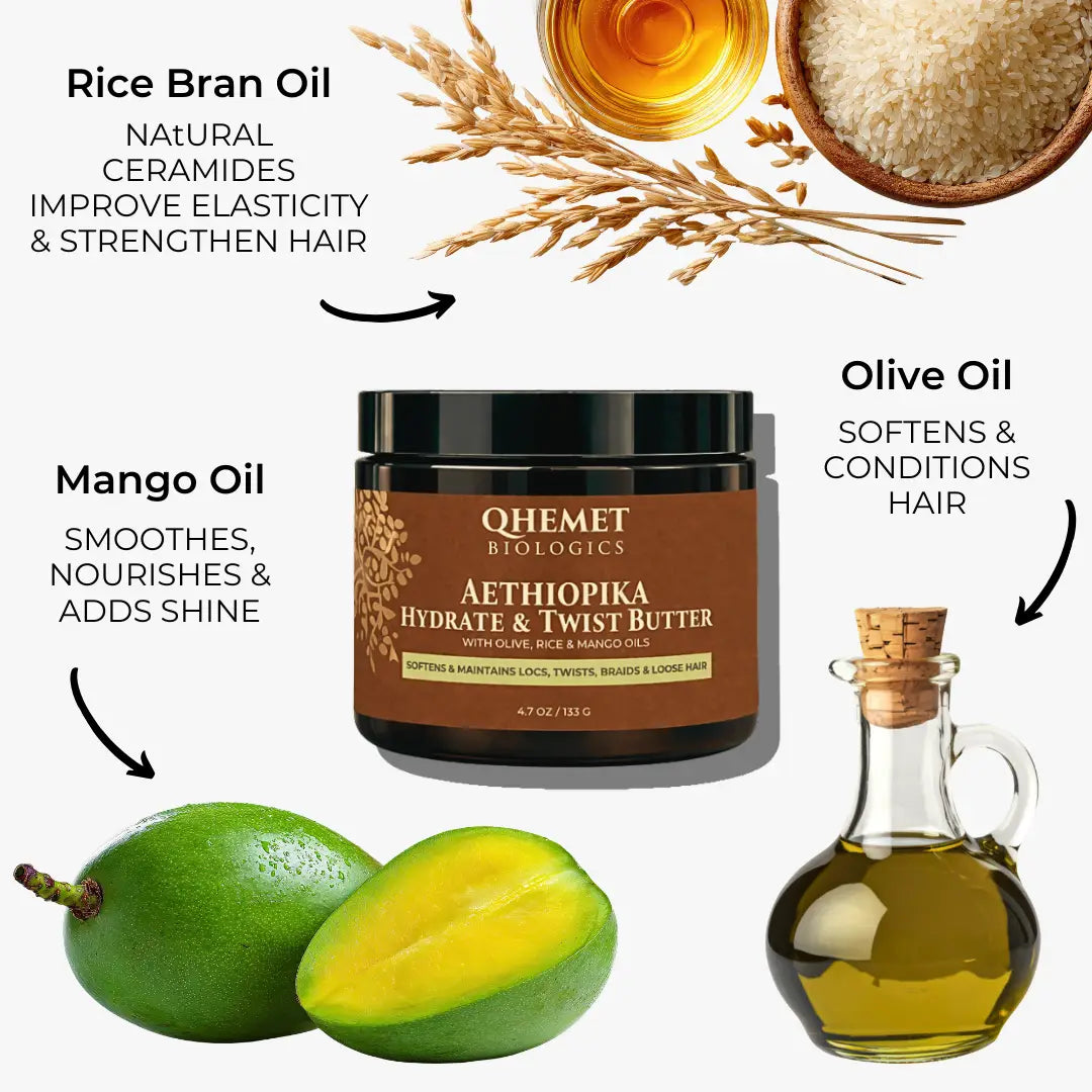 Qhemet Biologics Aethiopika Hydrate & Twist Butter