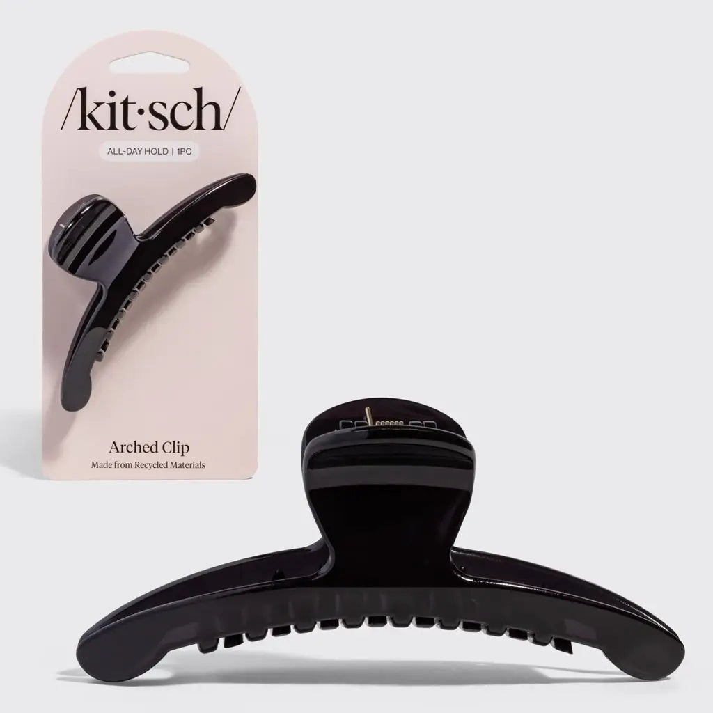 Kitsch Recycled Plastic Large Arched Clip