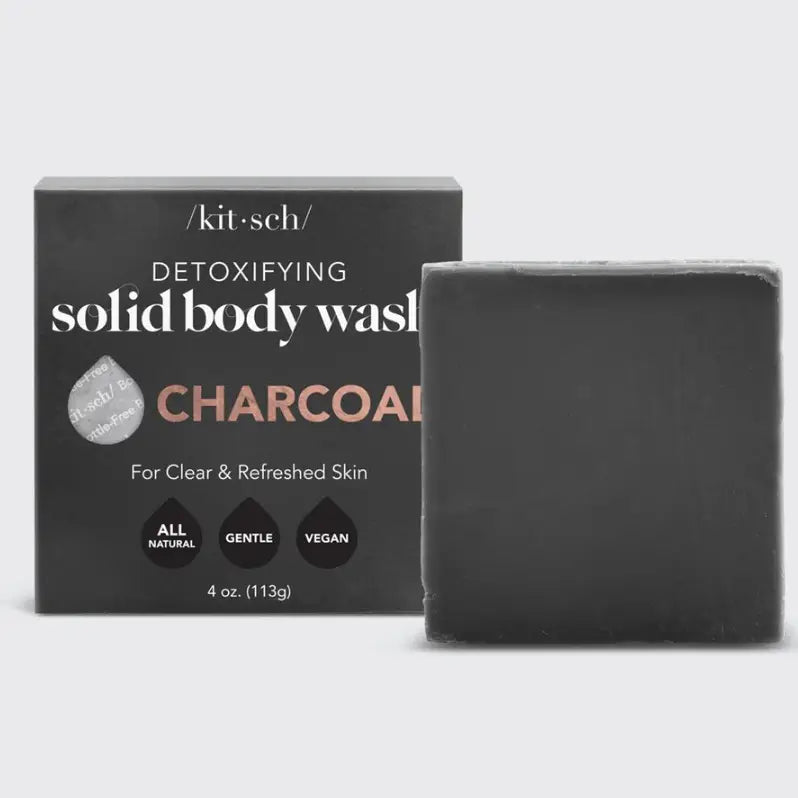 Kitsch Detoxifying Charcoal Solid Body Wash
