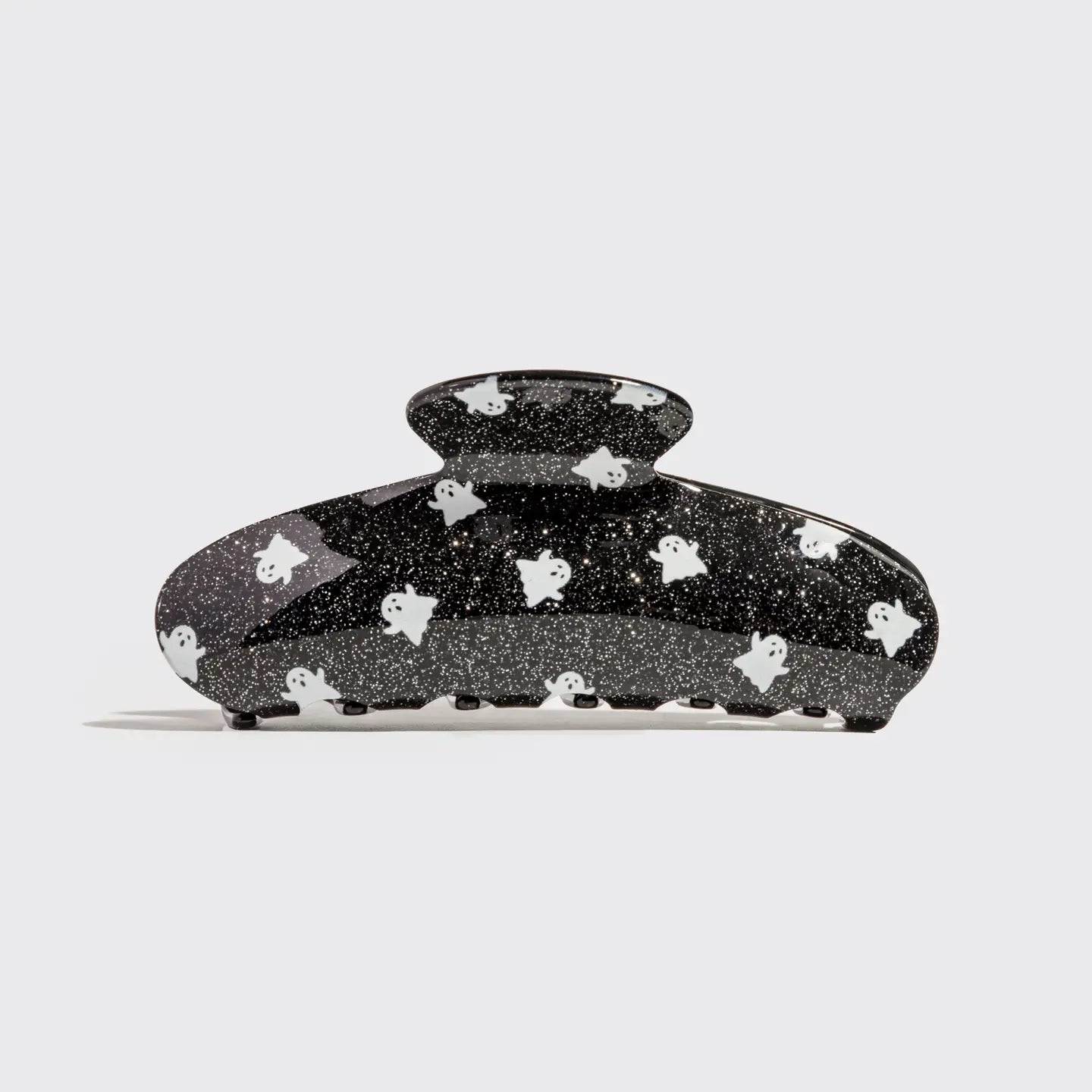 Kitsch Recycled Plastic Glitter Claw Clip - Ghosts
