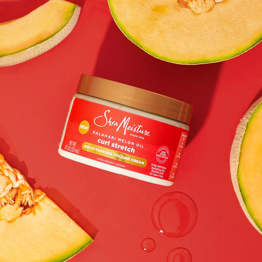 Shea Moisture Kalahari Melon Oil Curl Stretch Multi-Tasking Volume Cream