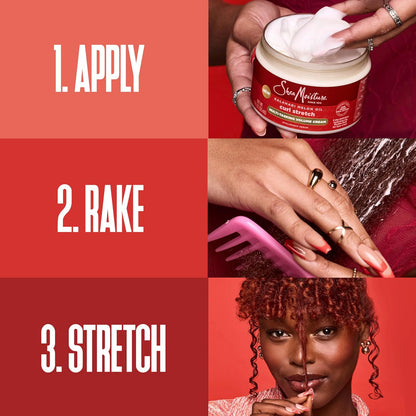 Shea Moisture Kalahari Melon Oil Curl Stretch Multi-Tasking Volume Cream