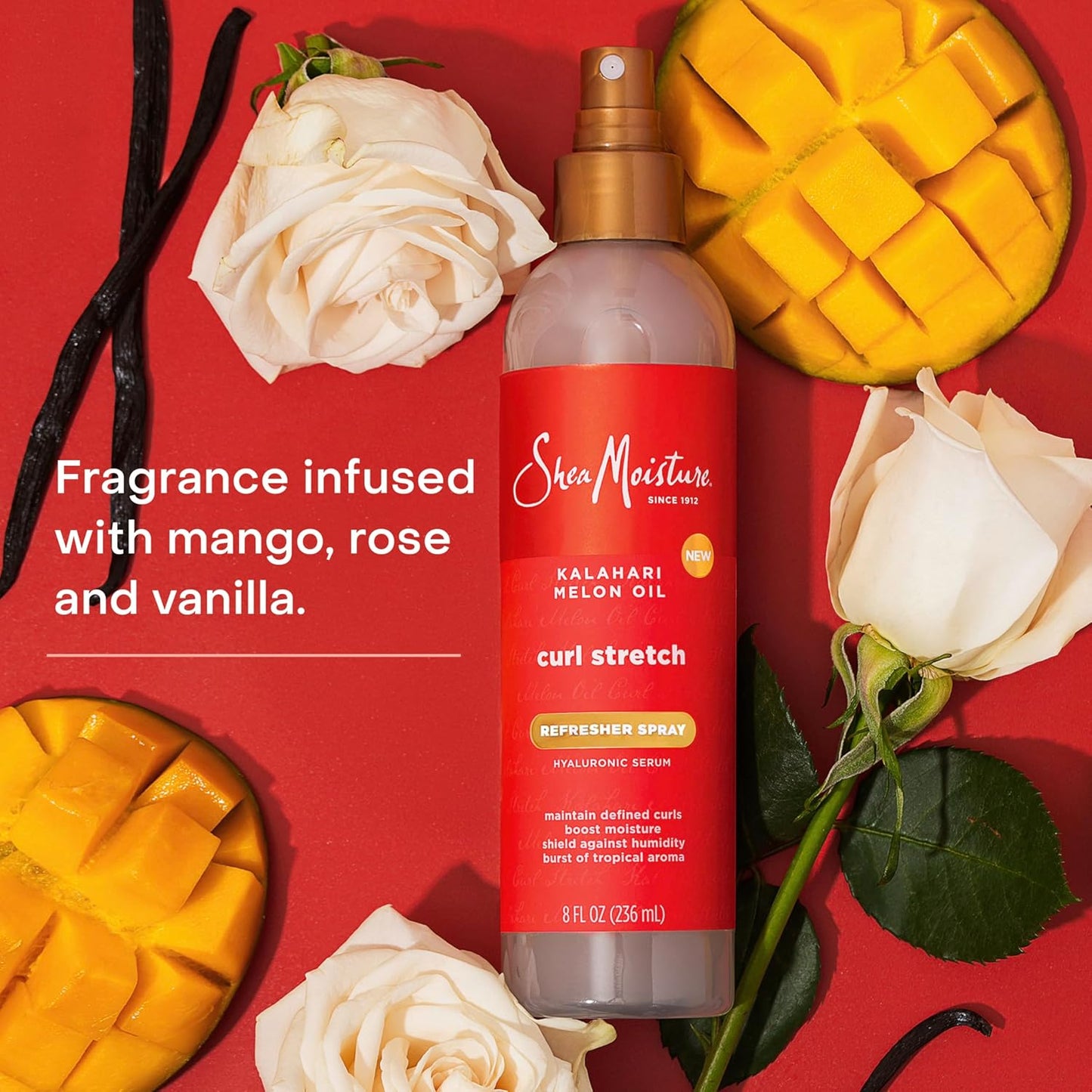 Shea Moisture Kalahari Melon Oil Curl Stretch Refresher Spray