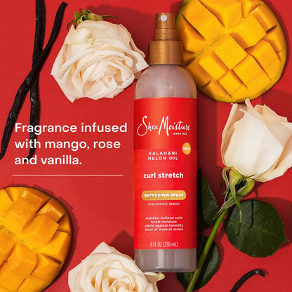 Shea Moisture Kalahari Melon Oil Curl Stretch Refresher Spray