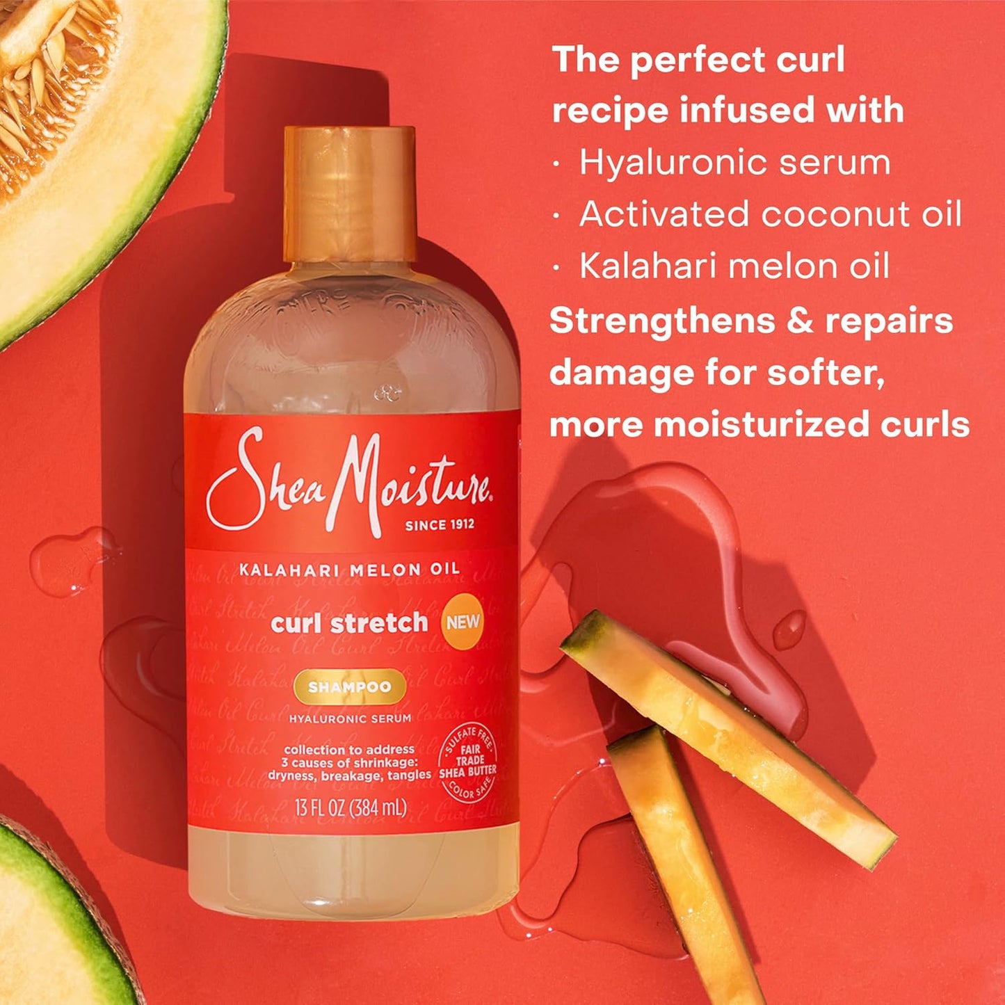 Shea Moisture Kalahari Melon Oil Curl Stretch Shampoo