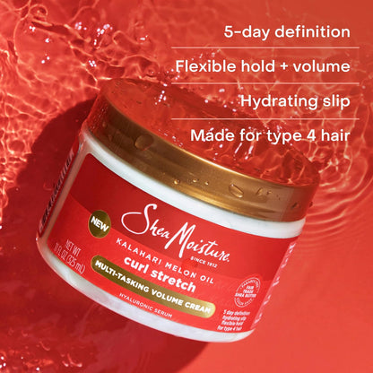 Shea Moisture Kalahari Melon Oil Curl Stretch Multi-Tasking Volume Cream