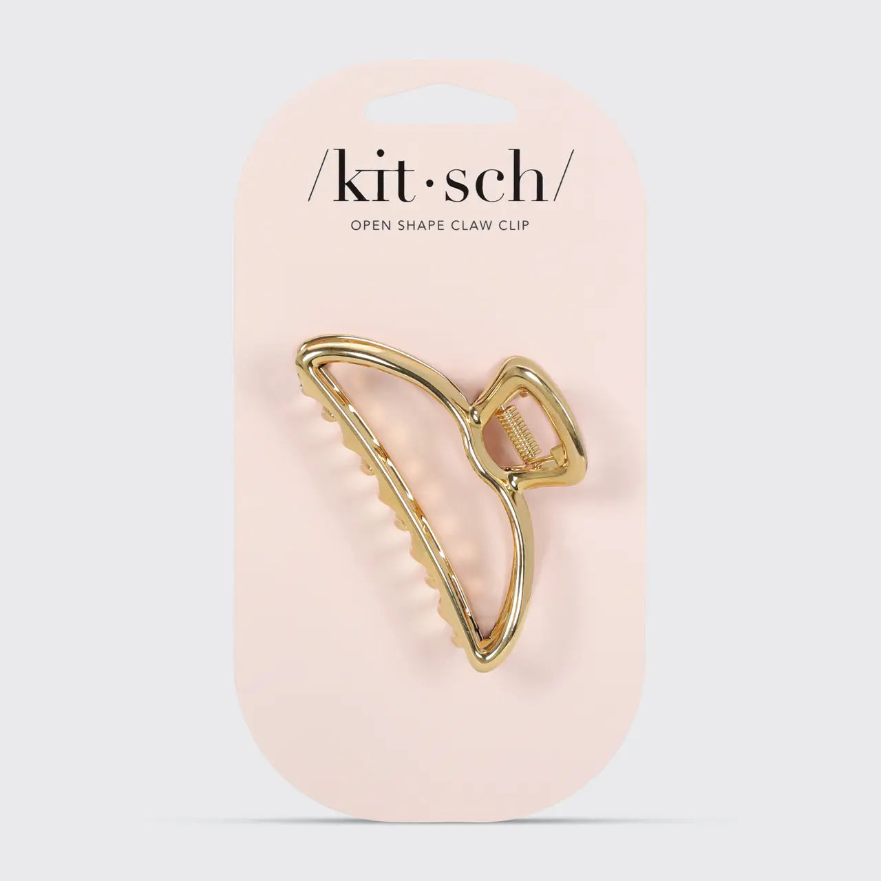 Kitsch Gold Metal Claw Clip