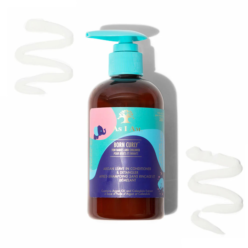 As I Am Born Curly Argan Leave-In Conditioner & Detangler