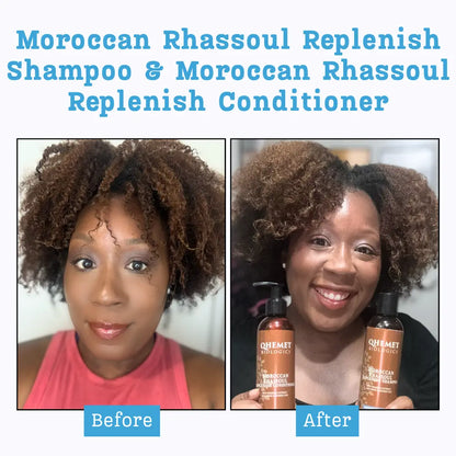 Qhemet Biologics Moroccan Rhassoul Replenish Shampoo 8.5oz