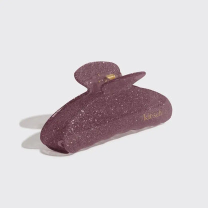 Kitsch Pink Glitter Claw Clip