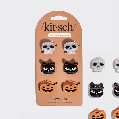 Kitsch Mini Claw Clip 6pc Set- Halloween