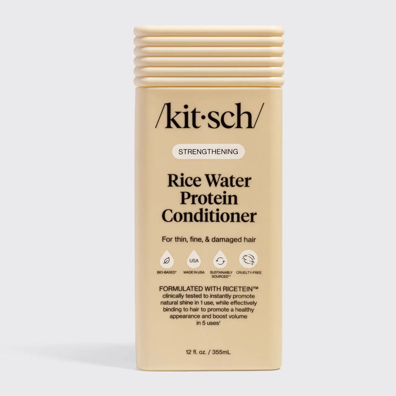 Kitsch Strengthening Rice Water Protein Conditioner 12oz