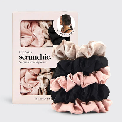 Kitsch Satin Sleep Scrunchies 5pc