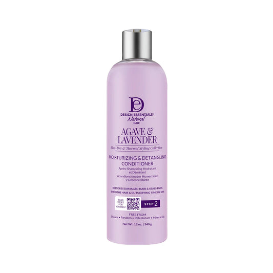 Design Essentials Agave & Lavender Moisturizing & Detangling Conditioner