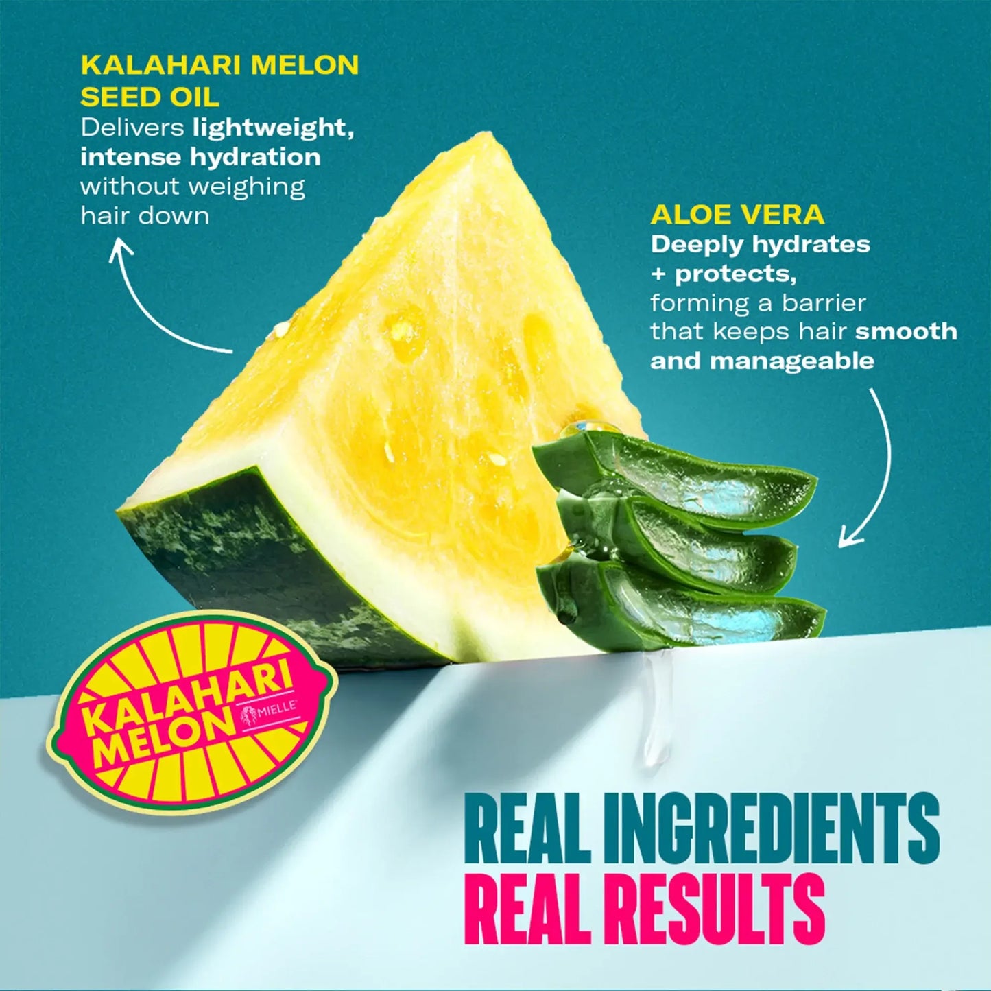 Mielle Kalahari Melon & Aloe Vera Deep Hydration 2-Minute Deep Conditioner