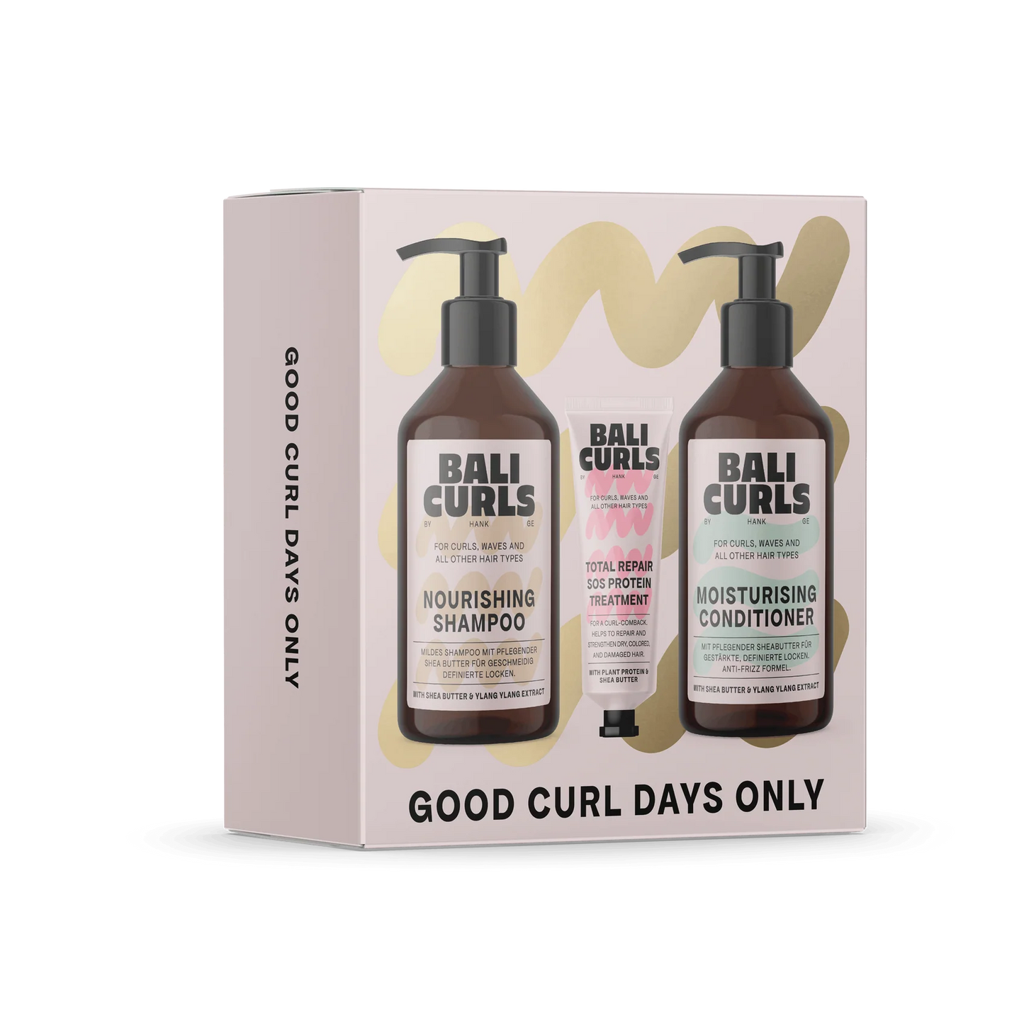 Bali Curls Gift Set Care Routine
