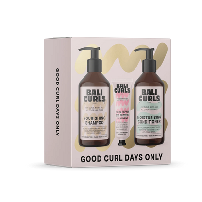 Bali Curls Gift Set Care Routine