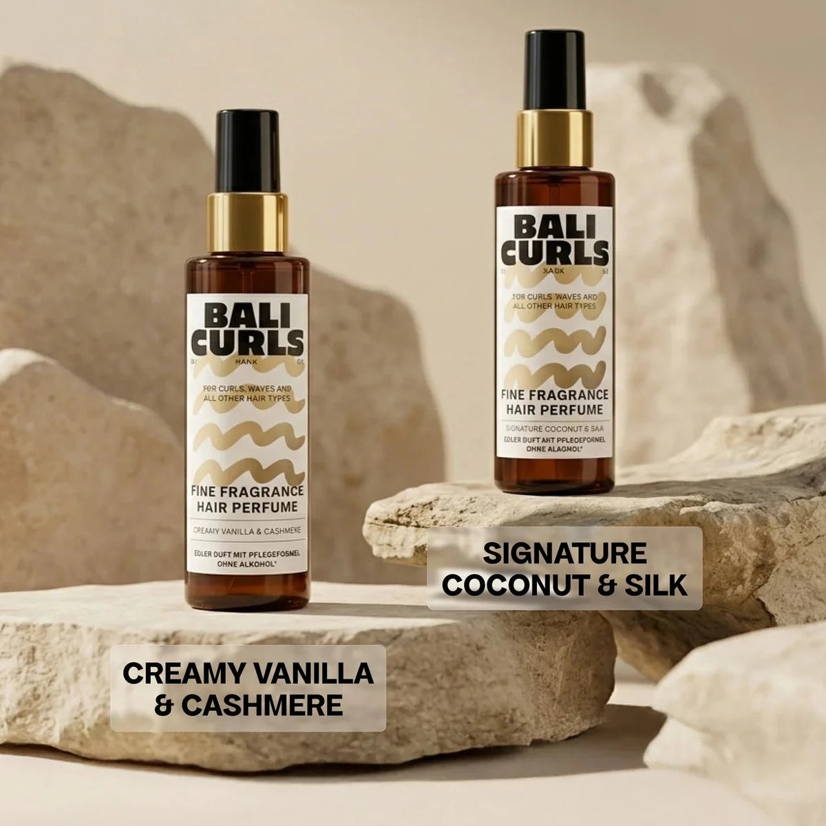 Bali Curls Hair Perfume Mist Signature Coconut & Silk 80ml