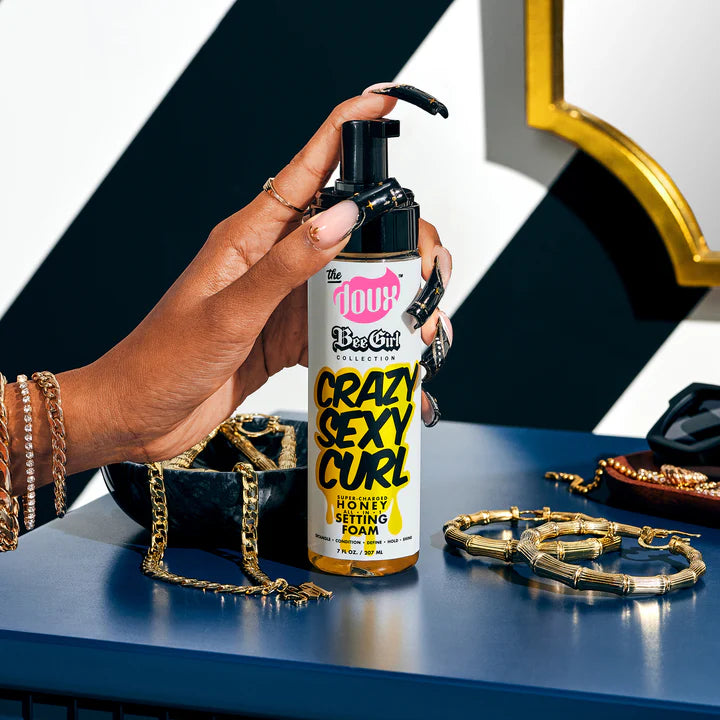 The Doux CRAZYSEXYCURL™ Honey Setting Foam