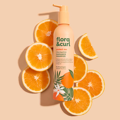 Flora & Curl Citrus Superfruit Radiance Shampoo