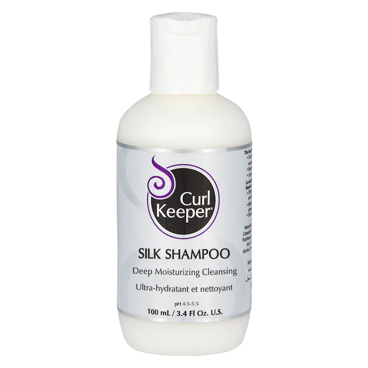 Curl Keeper Silk Shampoo 3.4oz- Curl Care