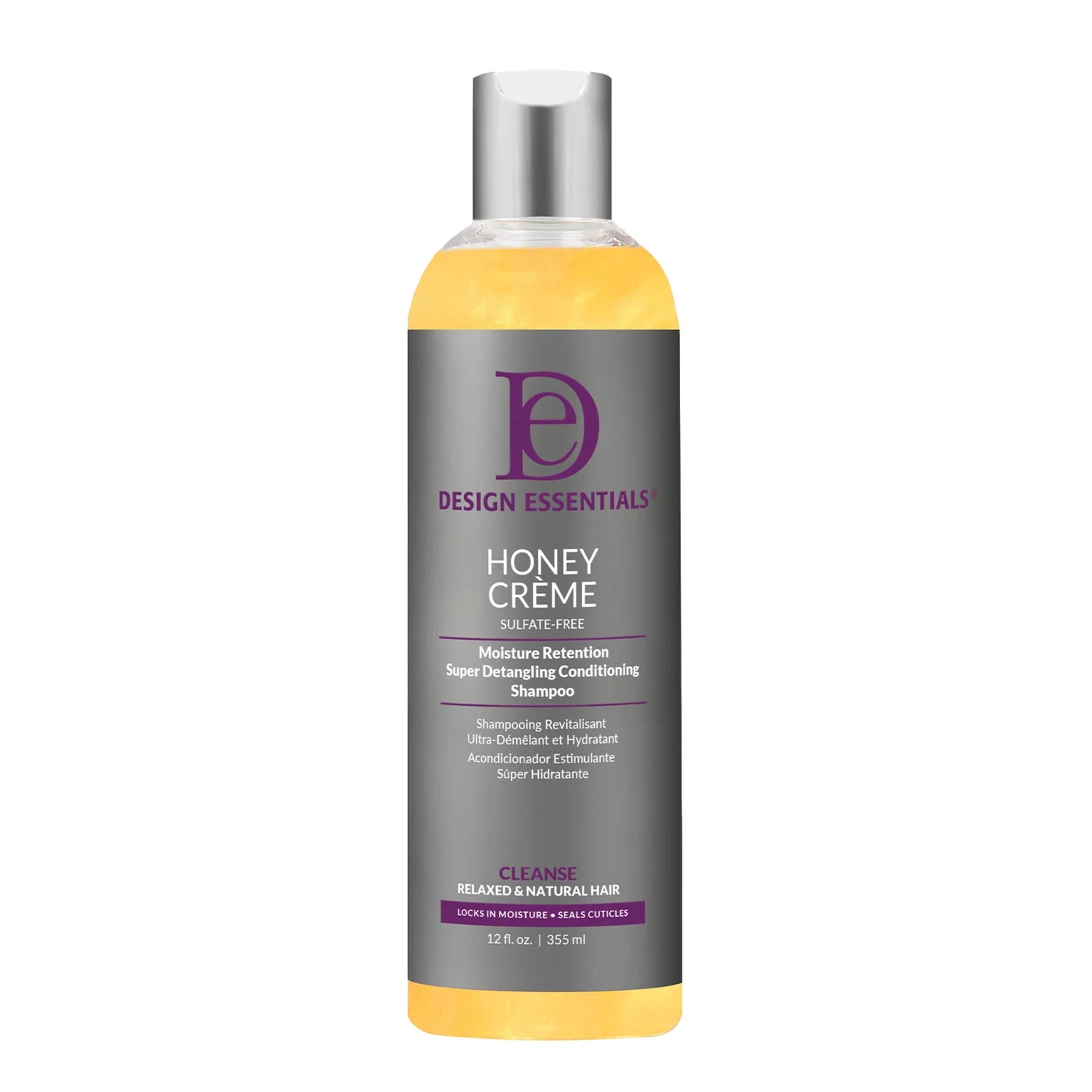 Design Essentials Honey Creme Moisture Retention Super Detangling Conditioning Shampoo