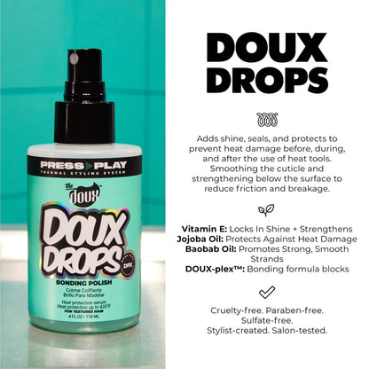 The Doux Doux Drops Bonding Polish Spray 4oz