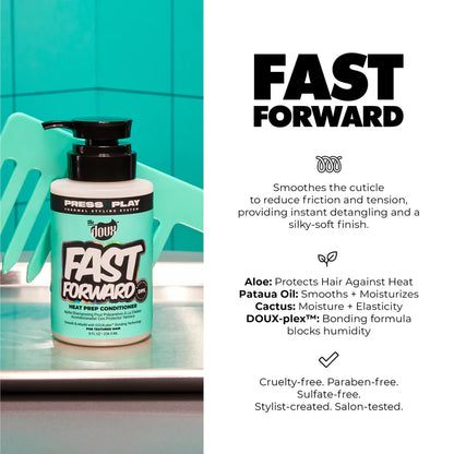 The Doux Fast Forward Heat Prep Conditioner 8oz