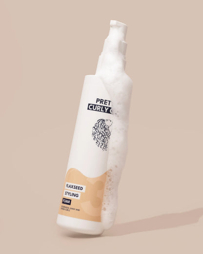 Pretty Curly Girl Flaxseed Styling Foam 250ml