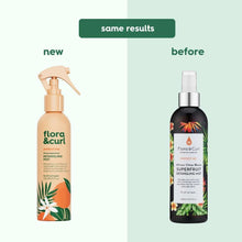 Load image into Gallery viewer, Flora and Curl Detangling Mist Before and After- Curl Care
