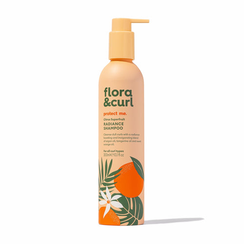 Flora and Curl Citrus Superfruit Radiance Shampoo- Curl Care