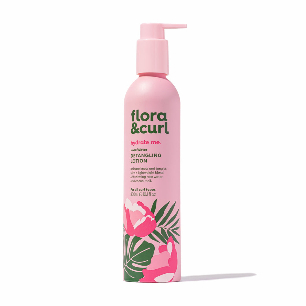 Flora and Curl Rose Water Detangling Lotion- Curl Care