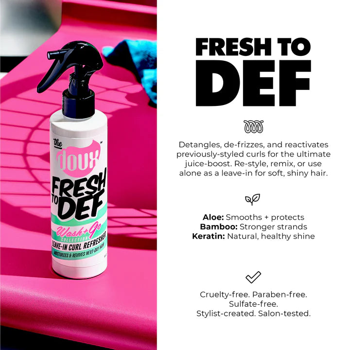 The Doux FRESH TO DEF Leave-in Curl Refresher™