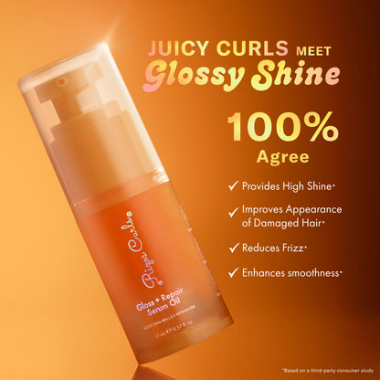 Rizos Curls Gloss + Repair Hair Serum Oil 0.57oz