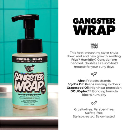 The Doux Gangster Wrap Foaming Lotion 8oz