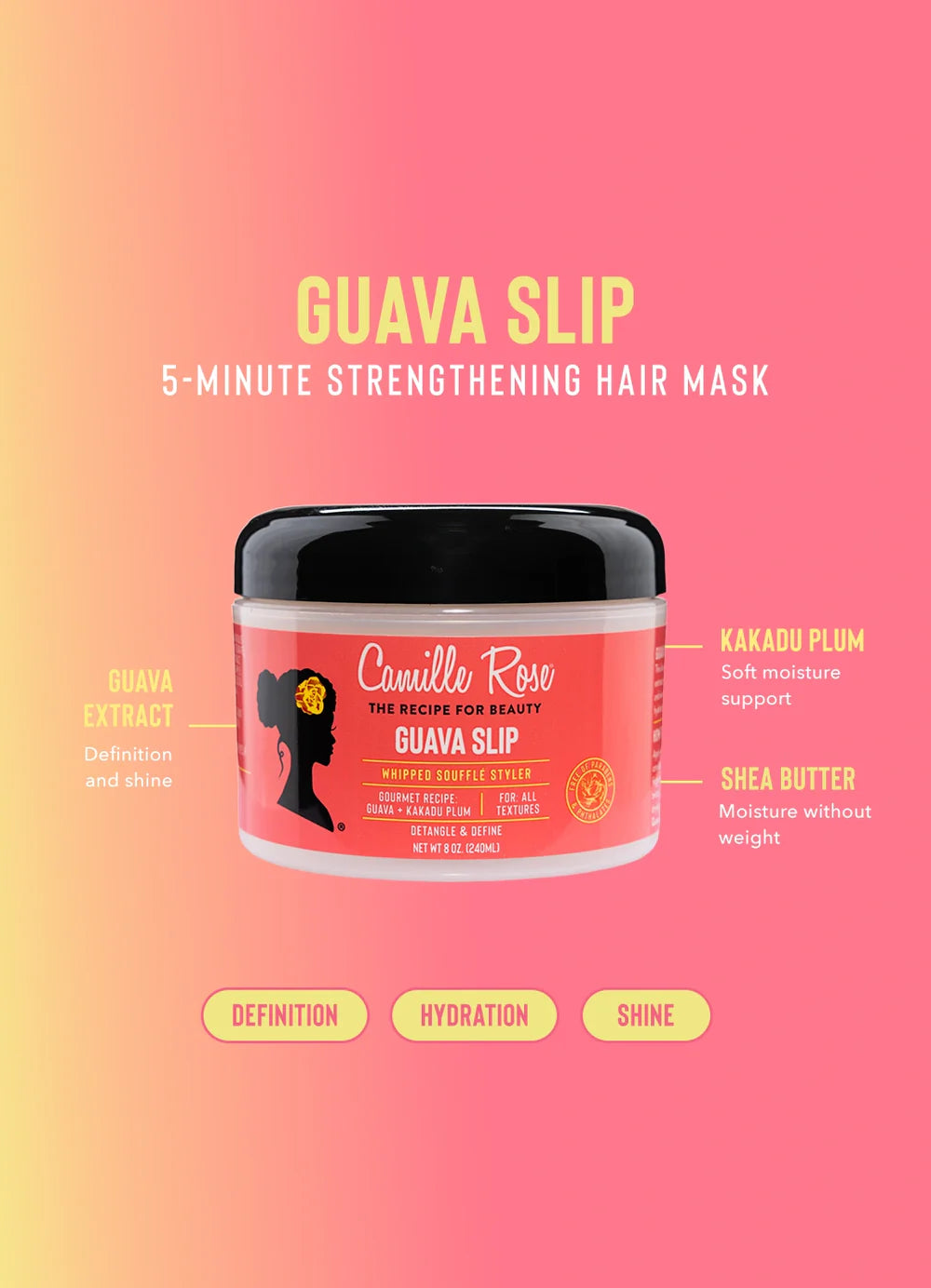 Camille Rose Guava Slip Whipped Soufflé