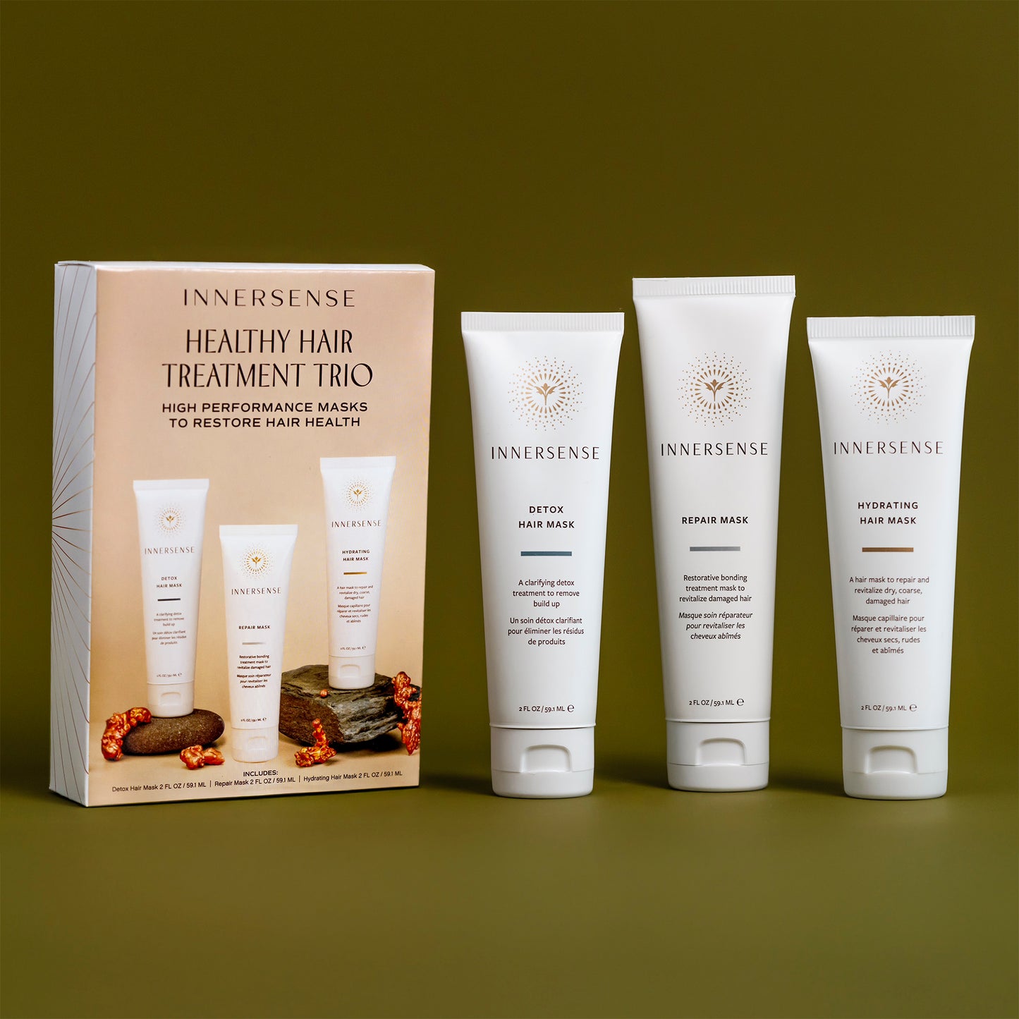 Innersense Healthy Hair Treatment Trio