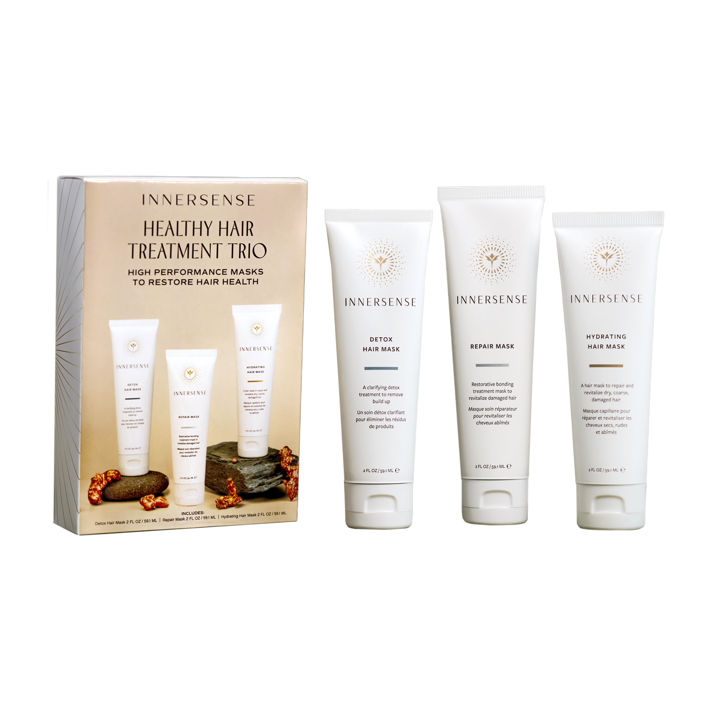 Innersense Healthy Hair Treatment Trio