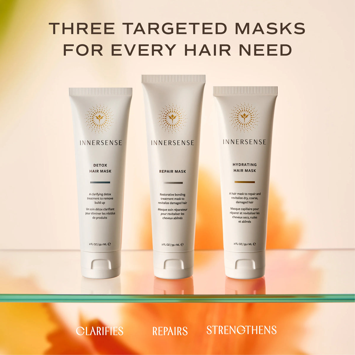 Innersense Healthy Hair Treatment Trio