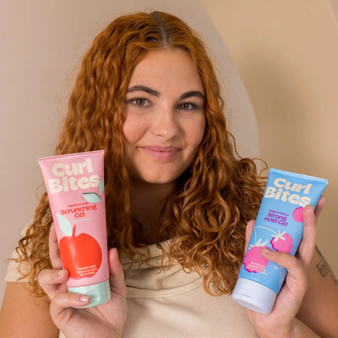 Curl Bites Volume & Hold Scrunching Gel