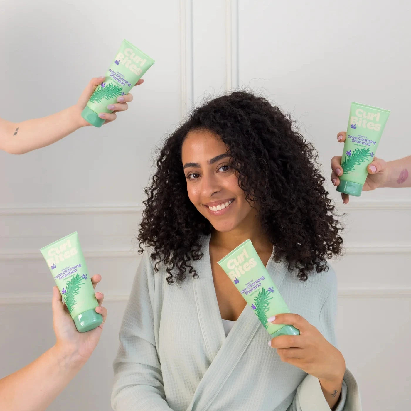 Curl Bites Rosemary Deep Cleansing Shampoo